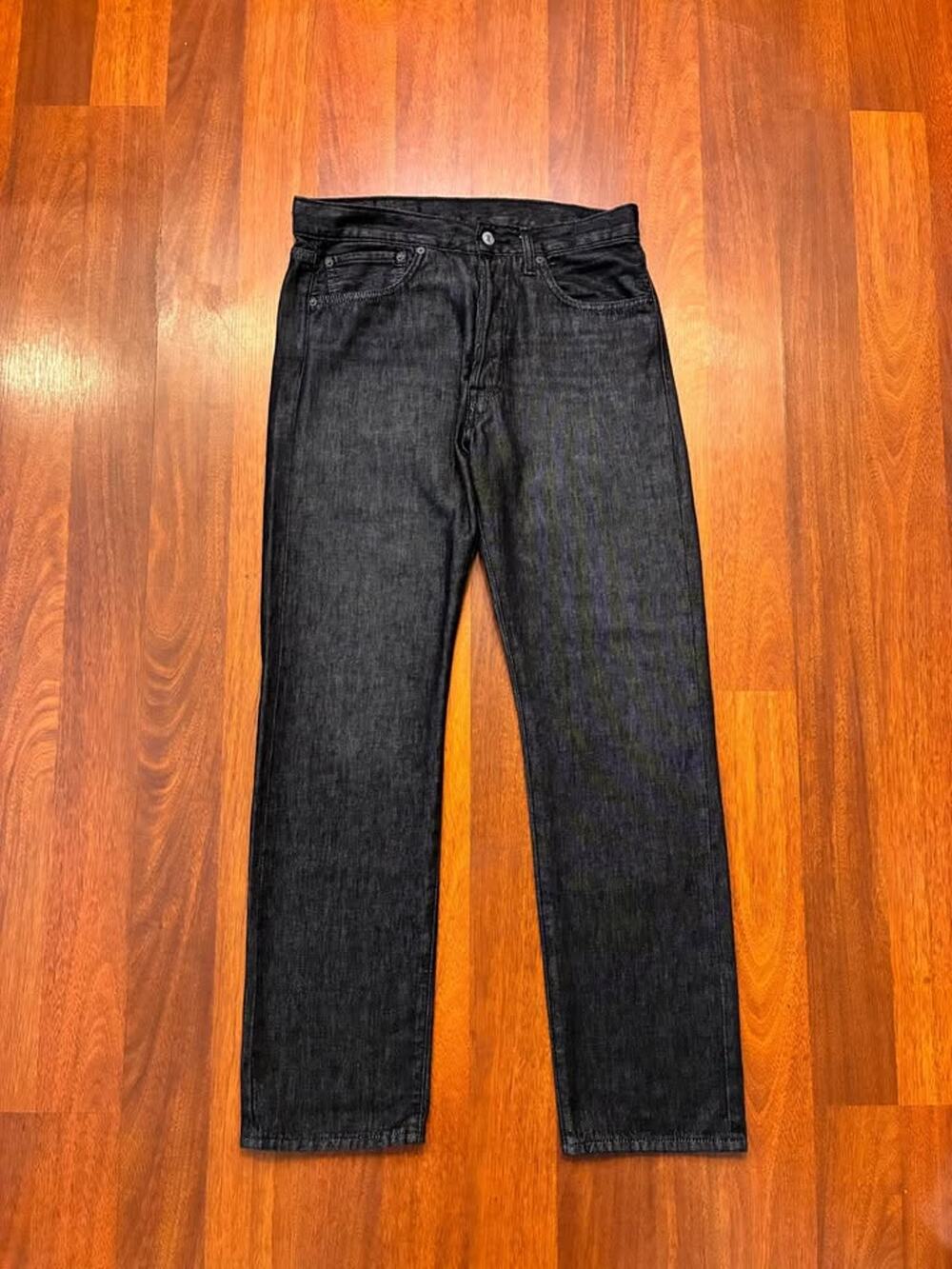 Levi’s 501 Original Men’s Black Jeans W33 L32 Straight Leg